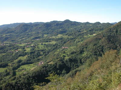 Veduta dall'osservatorio